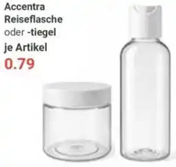 Globus Accentra Reiseflasche oder -tiegel Angebot