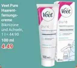 Globus Veet Pure Haarentfernungscreme Angebot