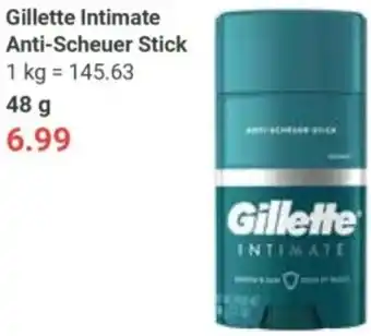 Globus Gillette Intimate Anti-Scheuer Stick Angebot