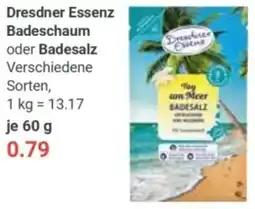 Globus Dresdner Essenz Badeschaum oder Badesalz Angebot