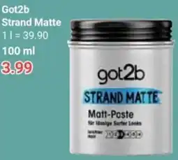 Globus Got2b Strand Matte Angebot