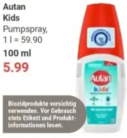 Globus Autan Kids Pumpspray Angebot