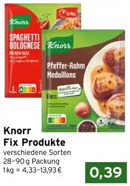 CAP Markt Knorr Fix Produkte Angebot