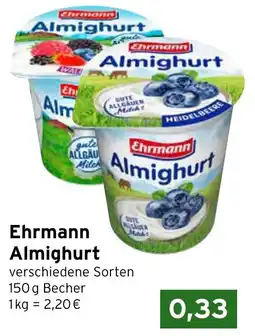 CAP Markt Ehrmann Almighurt Angebot