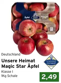 CAP Markt Unsere Heimat Magic Star Äpfel Angebot