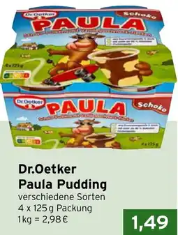 CAP Markt Dr.Oetker Paula Pudding Angebot