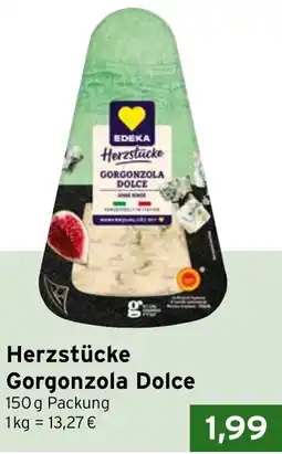 CAP Markt EDEKA Herzstücke Gorgonzola Dolce Angebot