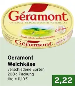 CAP Markt Geramont Weichkäse Angebot