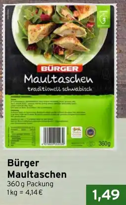 CAP Markt Bürger Maultaschen Angebot