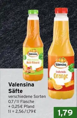 CAP Markt Valensina Säfte Angebot