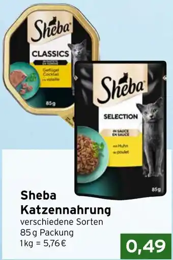 CAP Markt Sheba Katzennahrung Angebot