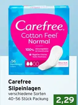 CAP Markt Carefree Slipeinlagen Angebot
