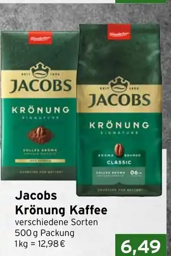CAP Markt Jacobs Krönung Kaffee Angebot