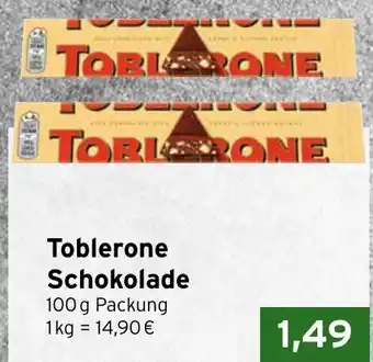 CAP Markt Toblerone Schokolade Angebot