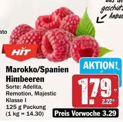 AEZ Marokko/Spanien Himbeeren Angebot