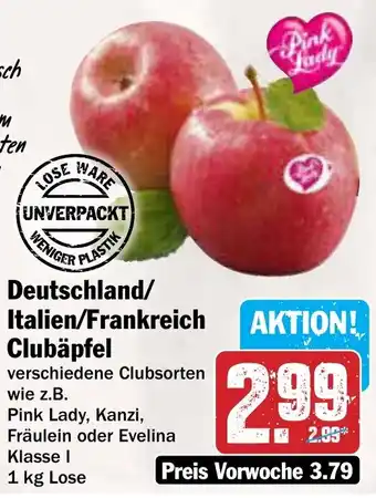 AEZ Deutschland/ Italien/Frankreich Clubäpfel Angebot