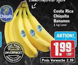 AEZ Costa Rica Chiquita Bananen Angebot