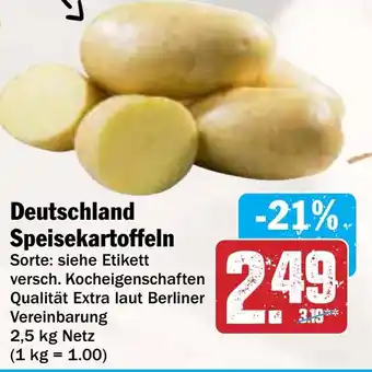 AEZ Deutschland Speisekartoffeln Angebot