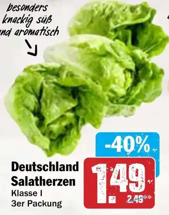 AEZ Deutschland Salatherzen Angebot