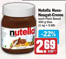 AEZ Nutella Nuss- Nougat-Creme Angebot
