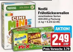 AEZ Nestlé Frühstückscerealien Angebot