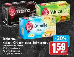 AEZ Teekanne Natur-, Grüner- oder Schwarztee Angebot