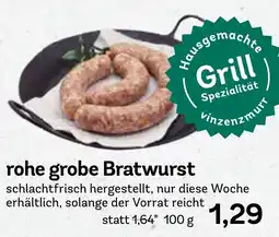 AEZ rohe grobe Bratwurst Angebot