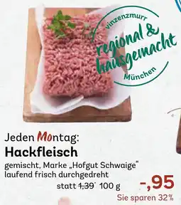 AEZ Jeden Montag Hackfleisch Angebot