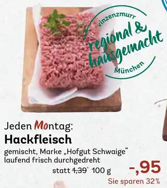 AEZ Jeden Montag Hackfleisch Angebot