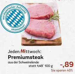AEZ Jeden Mittwoch Premiumsteak Angebot