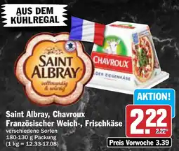 AEZ Saint Albray, Chavroux Französischer Weich-, Frischkäse Angebot
