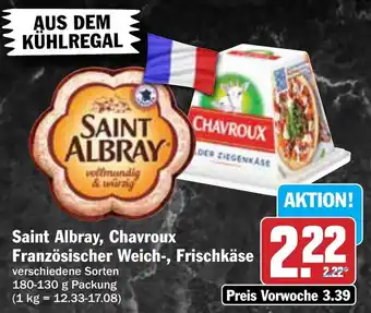 AEZ Saint Albray, Chavroux Französischer Weich-, Frischkäse Angebot