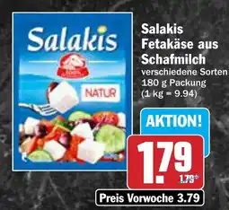 AEZ Salakis Fetakäse aus Schafmilch Angebot
