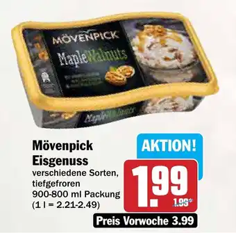 AEZ Mövenpick Eisgenuss Angebot