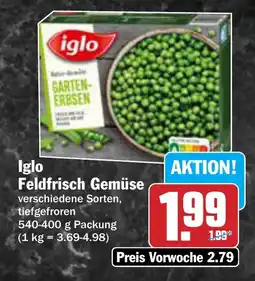 AEZ Iglo Feldfrisch Gemüse Angebot