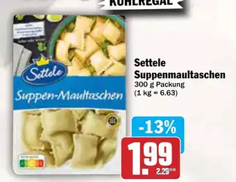 AEZ Settele Suppenmaultaschen Angebot