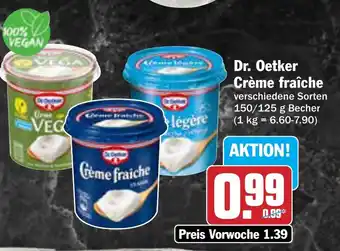 AEZ Dr. Oetker Crème fraîche Angebot
