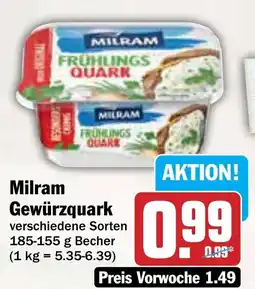 AEZ Milram Gewürzquark Angebot