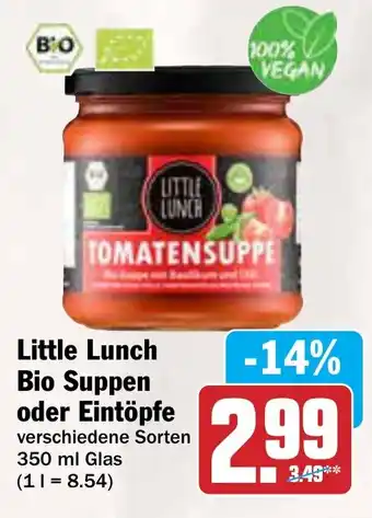 AEZ Little Lunch Bio Suppen oder Eintöpfe Angebot
