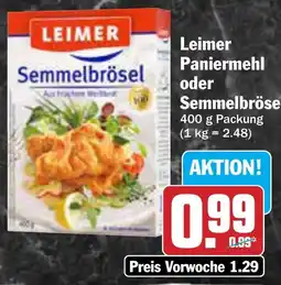 AEZ Leimer Paniermehl oder Semmelbrösel Angebot