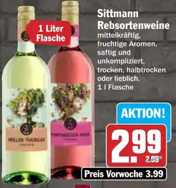 AEZ Sittmann Rebsortenweine Angebot