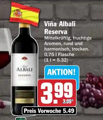 AEZ Viña Albali Reserva Angebot