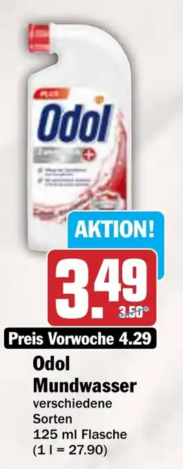 AEZ Odol Mundwasser Angebot