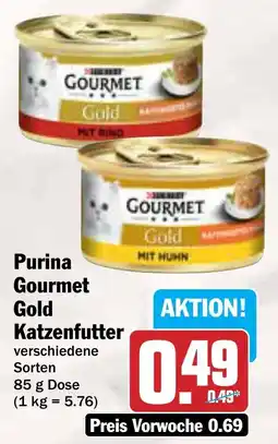 AEZ Purina Gourmet Gold Katzenfutter Angebot