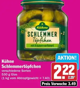AEZ Kühne Schlemmertöpfchen Angebot