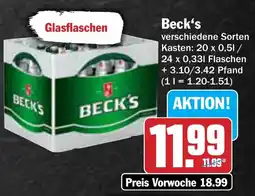 AEZ Beck's Angebot