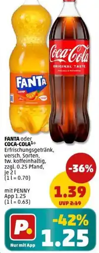 PENNY Fanta oder coca-cola Angebot