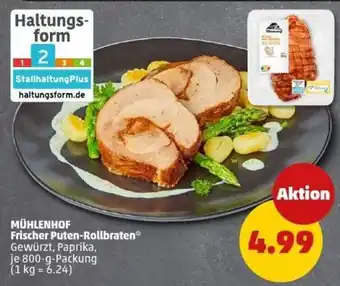 PENNY MÜHLENHOF Frischer Puten-Rollbraten Angebot
