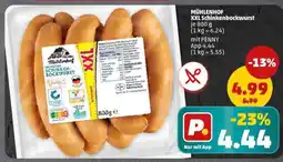 PENNY MÜHLENHOF XXL Schinkenbockwurst Angebot