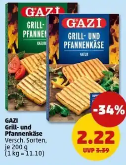 PENNY GAZI Grill- und Pfannenkäse Angebot